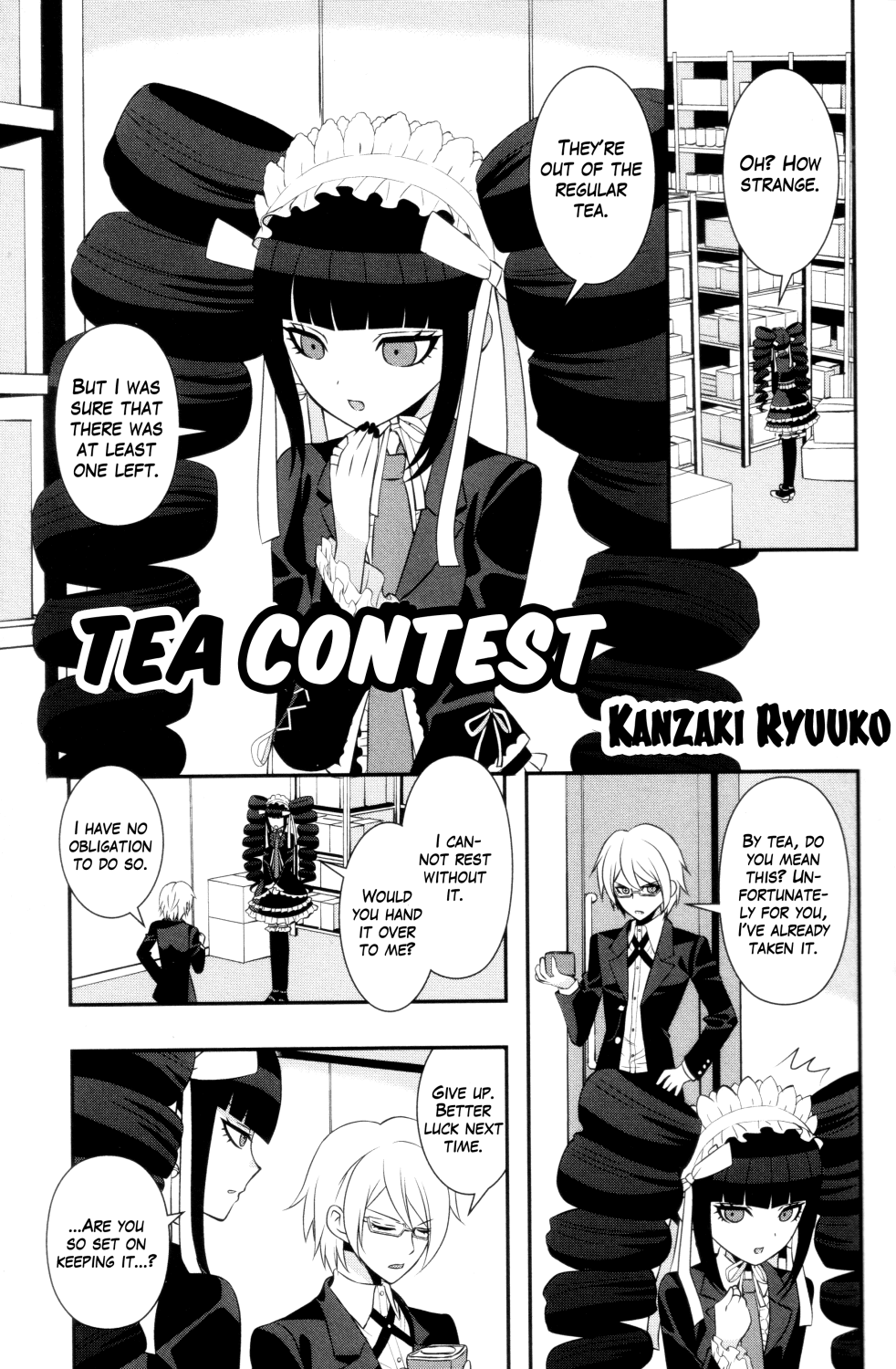 Danganronpa 1 2 - Comic Anthology Chapter 0 page 14 - Chapter 0