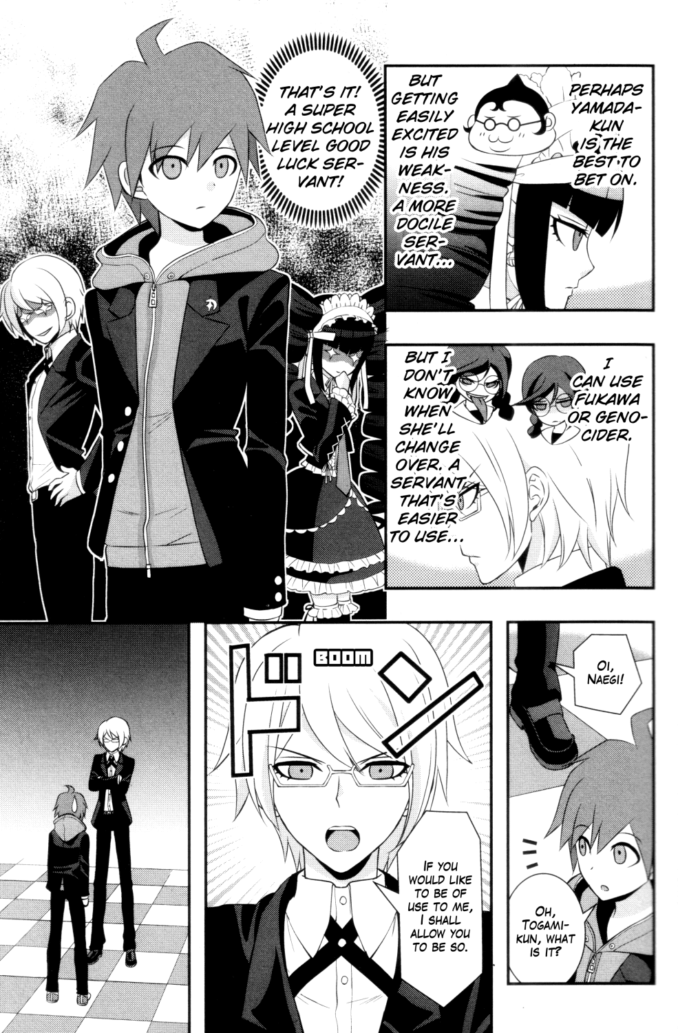 Danganronpa 1 2 - Comic Anthology Chapter 0 page 16 - Chapter 0