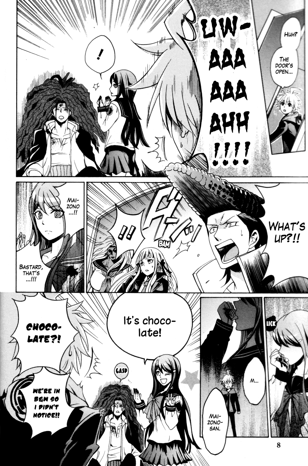 Danganronpa 1 2 - Comic Anthology Chapter 0 page 7 - Chapter 0