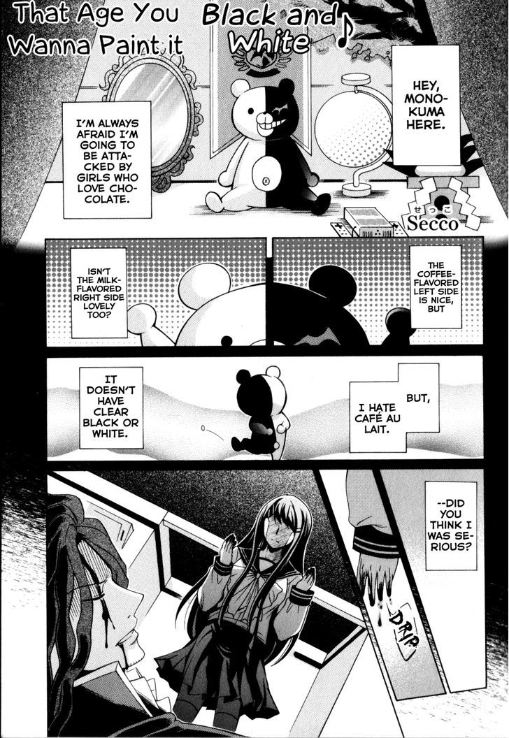Danganronpa 1 2 - Comic Anthology Chapter 1 page 6 - Chapter 1 : Black and White