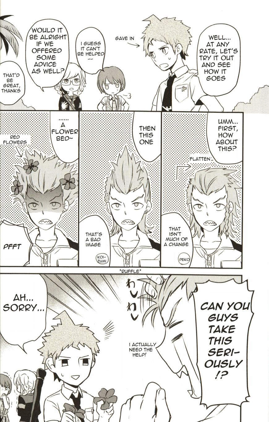 Danganronpa 1 2 - Comic Anthology Chapter 16 page 4 - Chapter 16 : Image Change Association Meeting