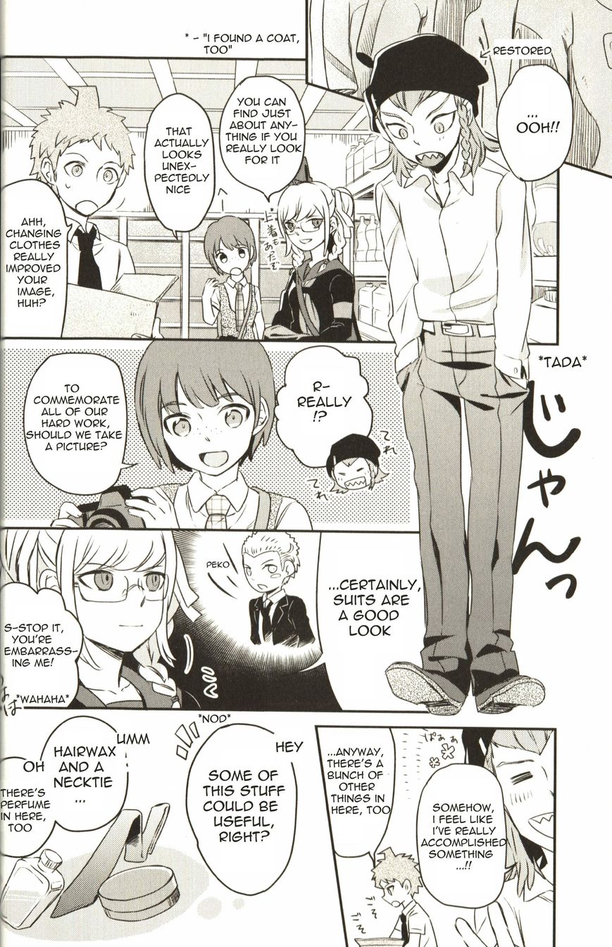 Danganronpa 1 2 - Comic Anthology Chapter 16 page 6 - Chapter 16 : Image Change Association Meeting