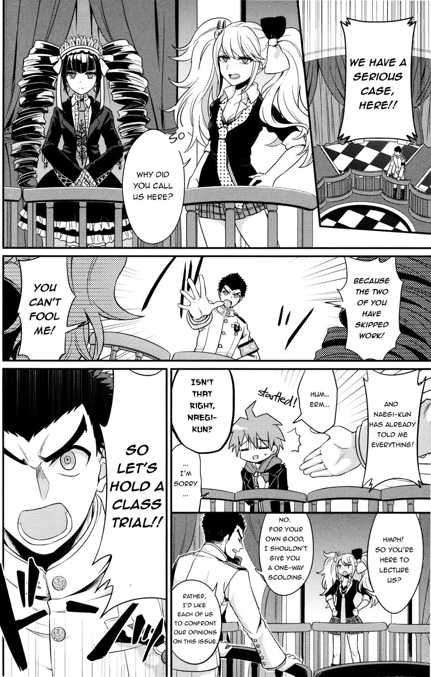 Danganronpa 1 2 - Comic Anthology Chapter 17 page 2 - Chapter 17 : The Fight of the Disciplinary Officer