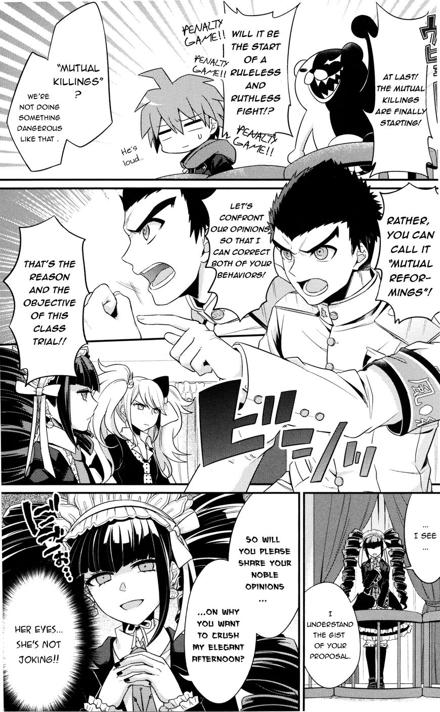Danganronpa 1 2 - Comic Anthology Chapter 17 page 3 - Chapter 17 : The Fight of the Disciplinary Officer
