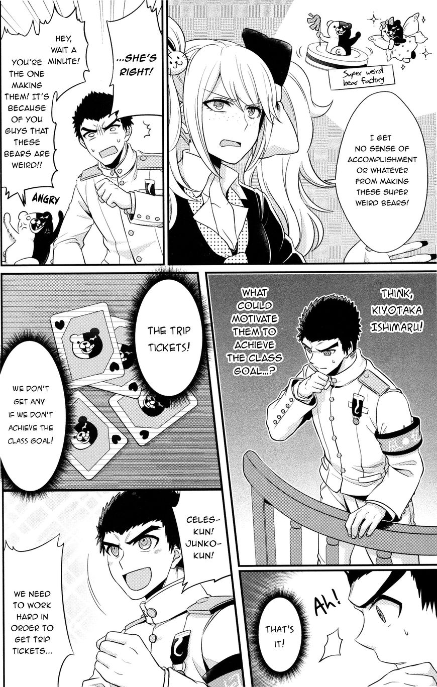Danganronpa 1 2 - Comic Anthology Chapter 17 page 6 - Chapter 17 : The Fight of the Disciplinary Officer