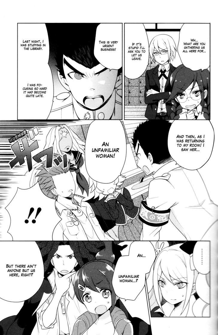 Danganronpa 1 2 - Comic Anthology Chapter 3 page 3 - Chapter 3 : The 16th Suspect