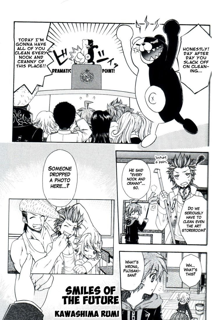 Danganronpa 1 2 - Comic Anthology Chapter 6 page 1 - Chapter 6 : Smiles of the Future