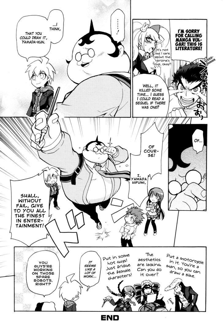 Danganronpa 1 2 - Comic Anthology Chapter 7 page 13 - Chapter 7 : Buried Manuscript Treasure?!