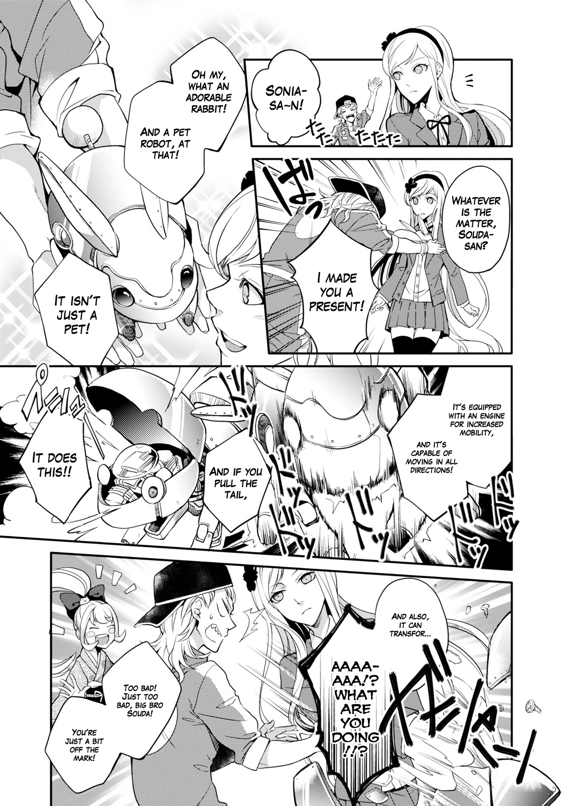 Danganronpa 3: The End of Hope's Peak Academy - Future Arc & Despair Arc Comic Anthology  (Dengeki Comics EX) Chapter 0 page 104 - Chapter 0