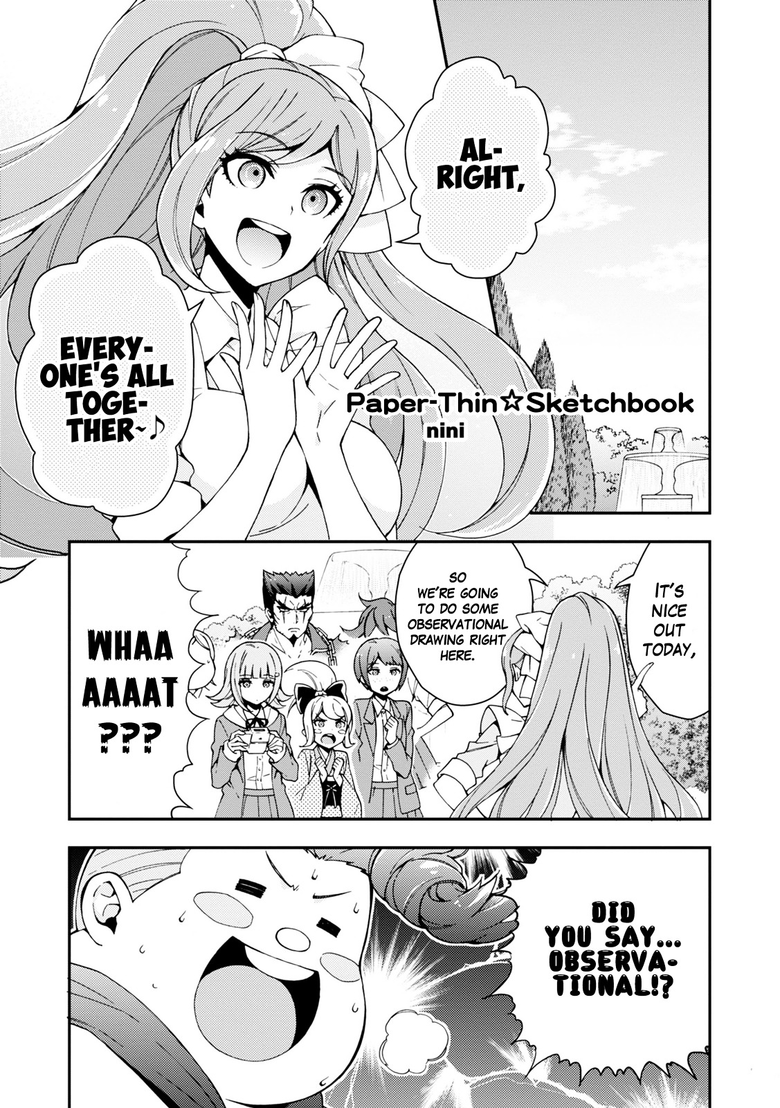 Danganronpa 3: The End of Hope's Peak Academy - Future Arc & Despair Arc Comic Anthology  (Dengeki Comics EX) Chapter 0 page 108 - Chapter 0
