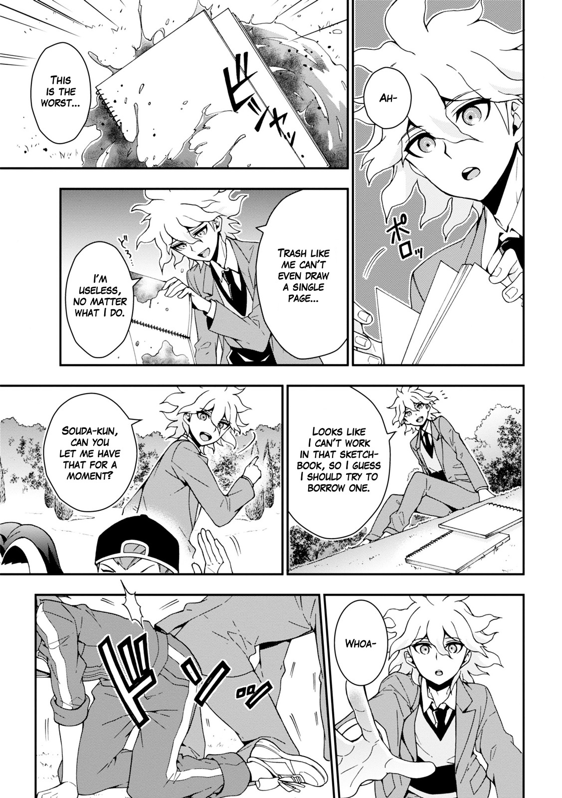 Danganronpa 3: The End of Hope's Peak Academy - Future Arc & Despair Arc Comic Anthology  (Dengeki Comics EX) Chapter 0 page 113 - Chapter 0