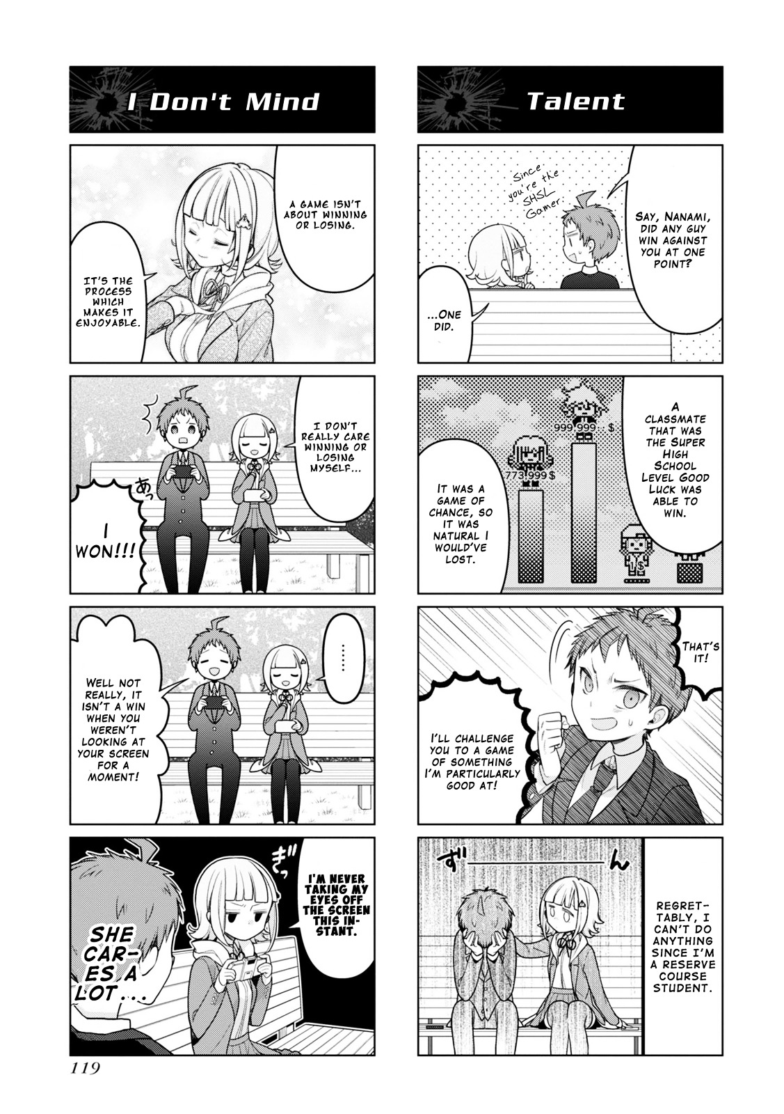Danganronpa 3: The End of Hope's Peak Academy - Future Arc & Despair Arc Comic Anthology  (Dengeki Comics EX) Chapter 0 page 120 - Chapter 0