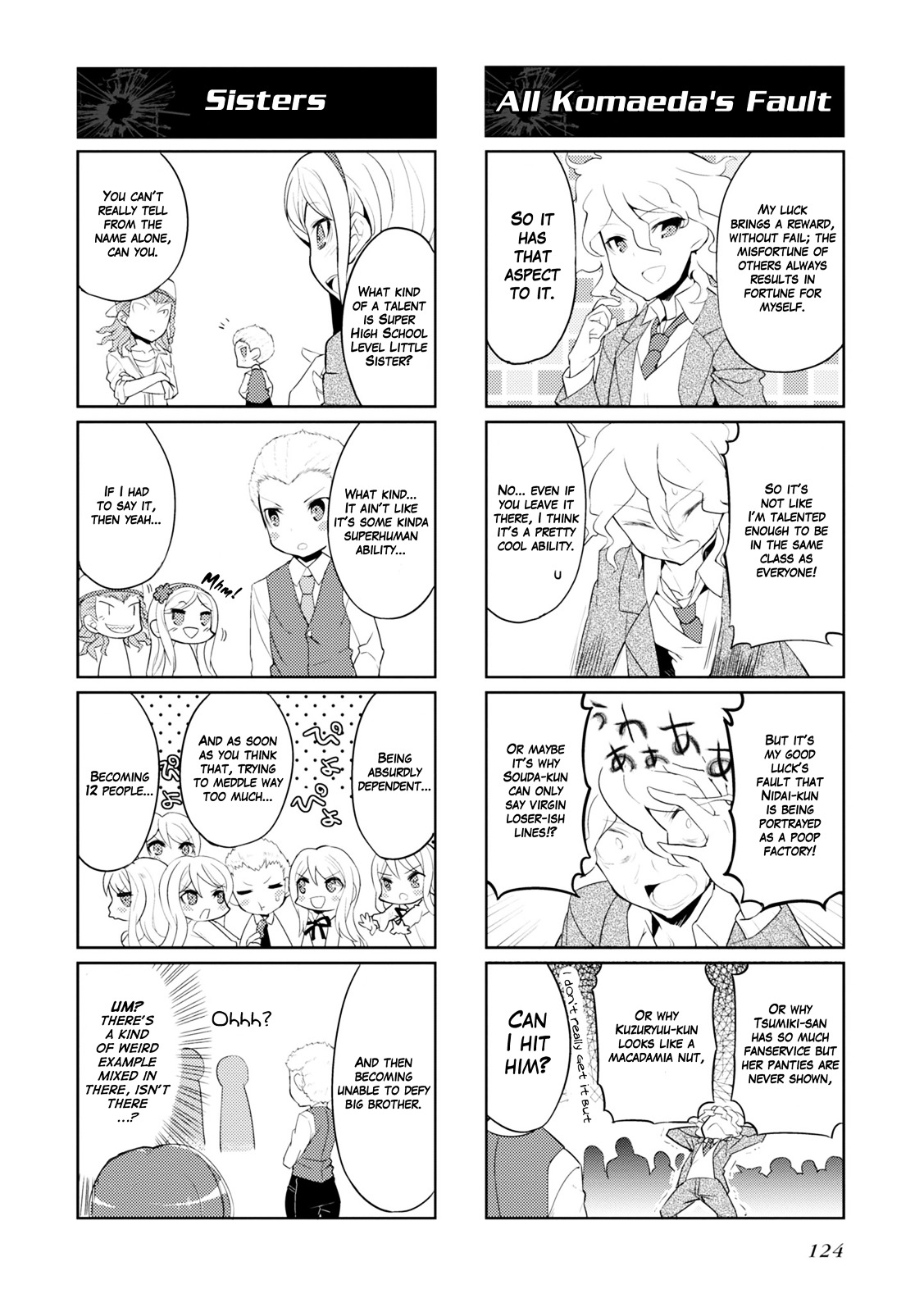 Danganronpa 3: The End of Hope's Peak Academy - Future Arc & Despair Arc Comic Anthology  (Dengeki Comics EX) Chapter 0 page 125 - Chapter 0