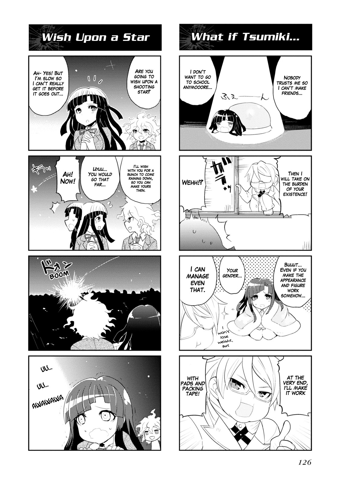 Danganronpa 3: The End of Hope's Peak Academy - Future Arc & Despair Arc Comic Anthology  (Dengeki Comics EX) Chapter 0 page 127 - Chapter 0