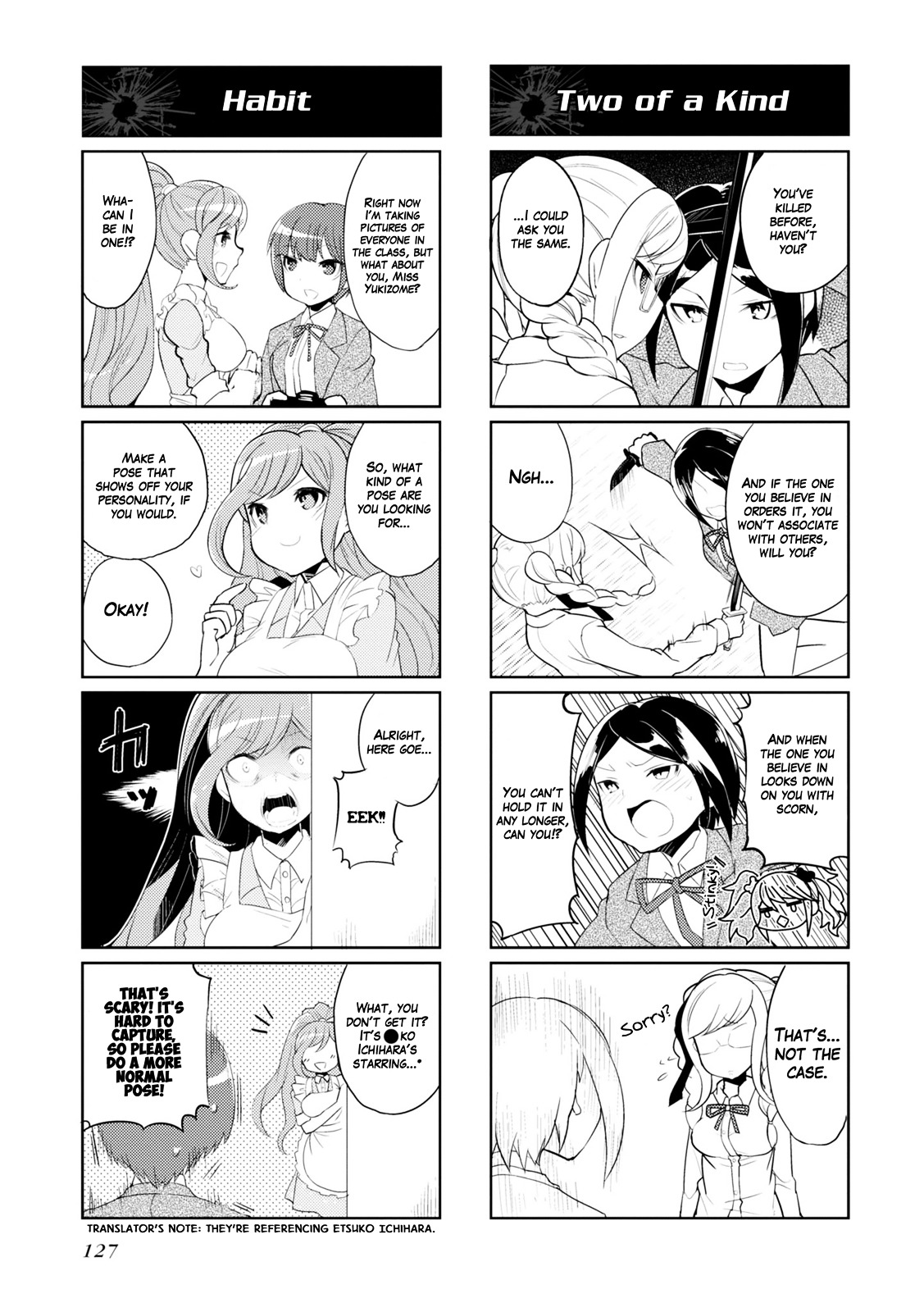 Danganronpa 3: The End of Hope's Peak Academy - Future Arc & Despair Arc Comic Anthology  (Dengeki Comics EX) Chapter 0 page 128 - Chapter 0