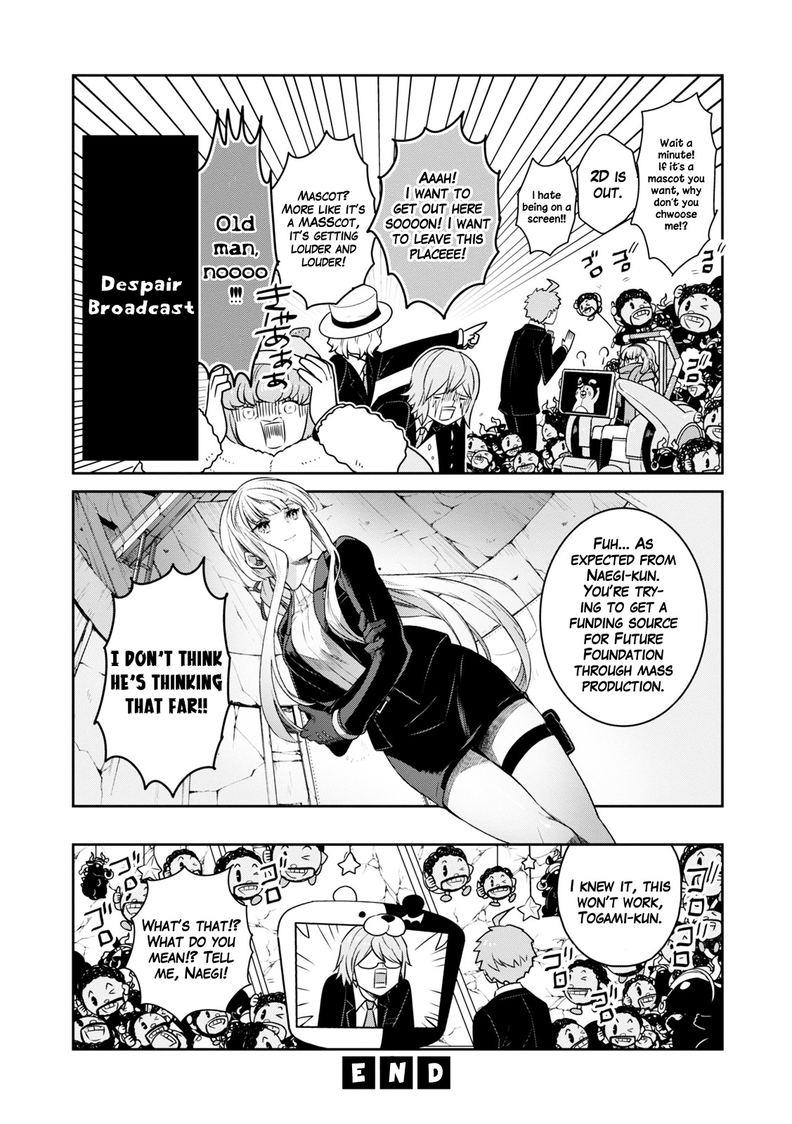 Danganronpa 3: The End of Hope's Peak Academy - Future Arc & Despair Arc Comic Anthology  (Dengeki Comics EX) Chapter 0 page 14 - Chapter 0