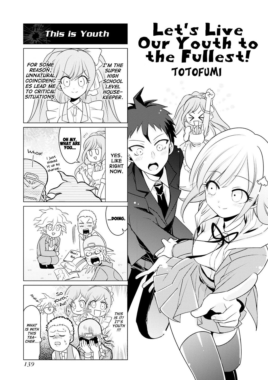 Danganronpa 3: The End of Hope's Peak Academy - Future Arc & Despair Arc Comic Anthology  (Dengeki Comics EX) Chapter 0 page 140 - Chapter 0