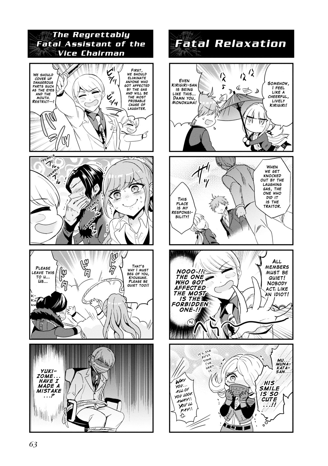 Danganronpa 3: The End of Hope's Peak Academy - Future Arc & Despair Arc Comic Anthology  (Dengeki Comics EX) Chapter 0 page 65 - Chapter 0