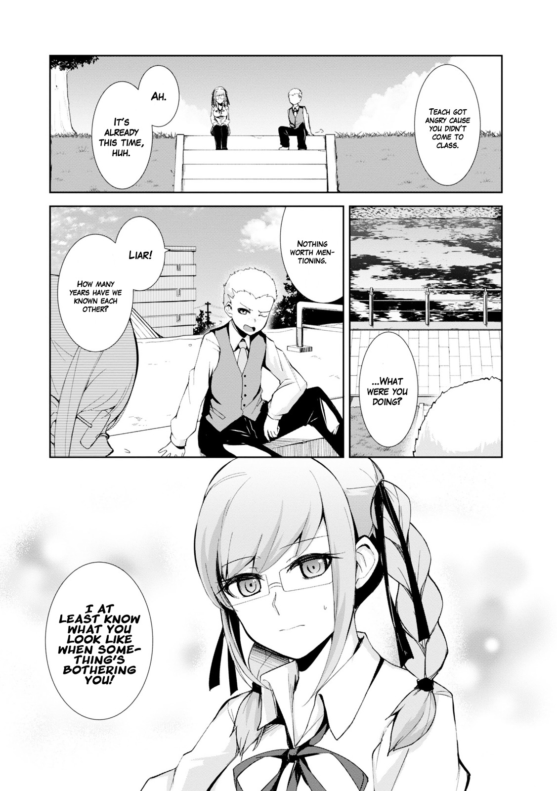 Danganronpa 3: The End of Hope's Peak Academy - Future Arc & Despair Arc Comic Anthology  (Dengeki Comics EX) Chapter 0 page 96 - Chapter 0