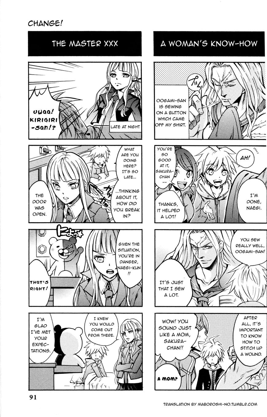 Danganronpa - Academy of Hope and High School of Despair 4-koma Kings Chapter 15 page 2 - Chapter 15 : Change!