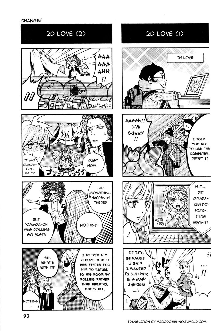 Danganronpa - Academy of Hope and High School of Despair 4-koma Kings Chapter 15 page 4 - Chapter 15 : Change!
