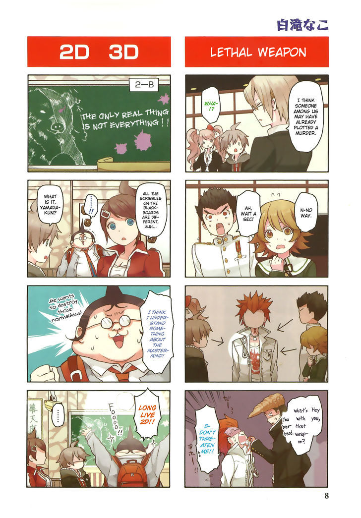 Danganronpa - Academy of Hope and High School of Despair 4-koma Kings Chapter 2 page 10 - Chapter 2
