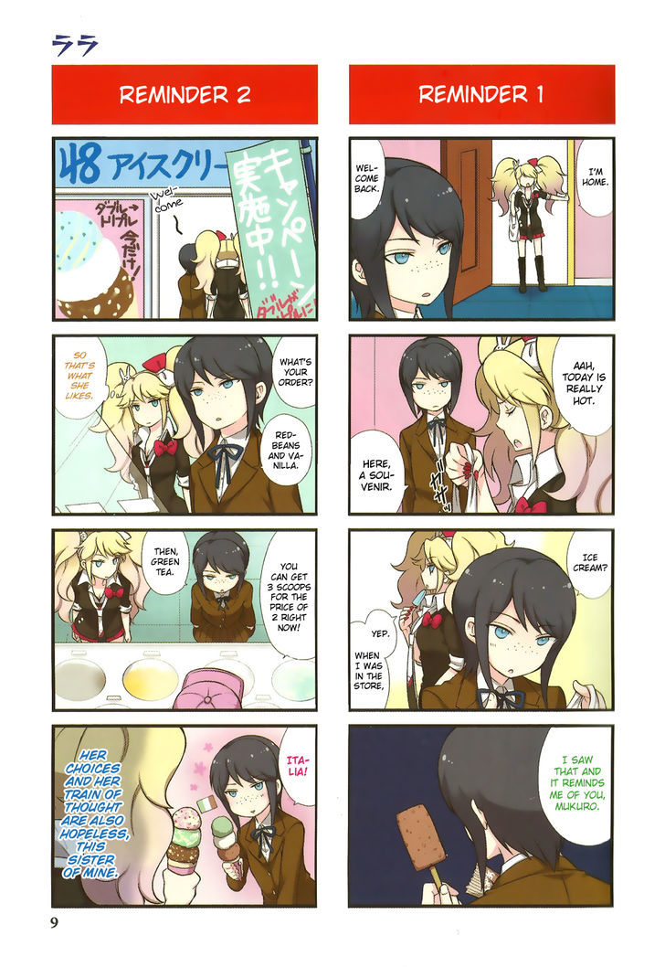 Danganronpa - Academy of Hope and High School of Despair 4-koma Kings Chapter 2 page 11 - Chapter 2