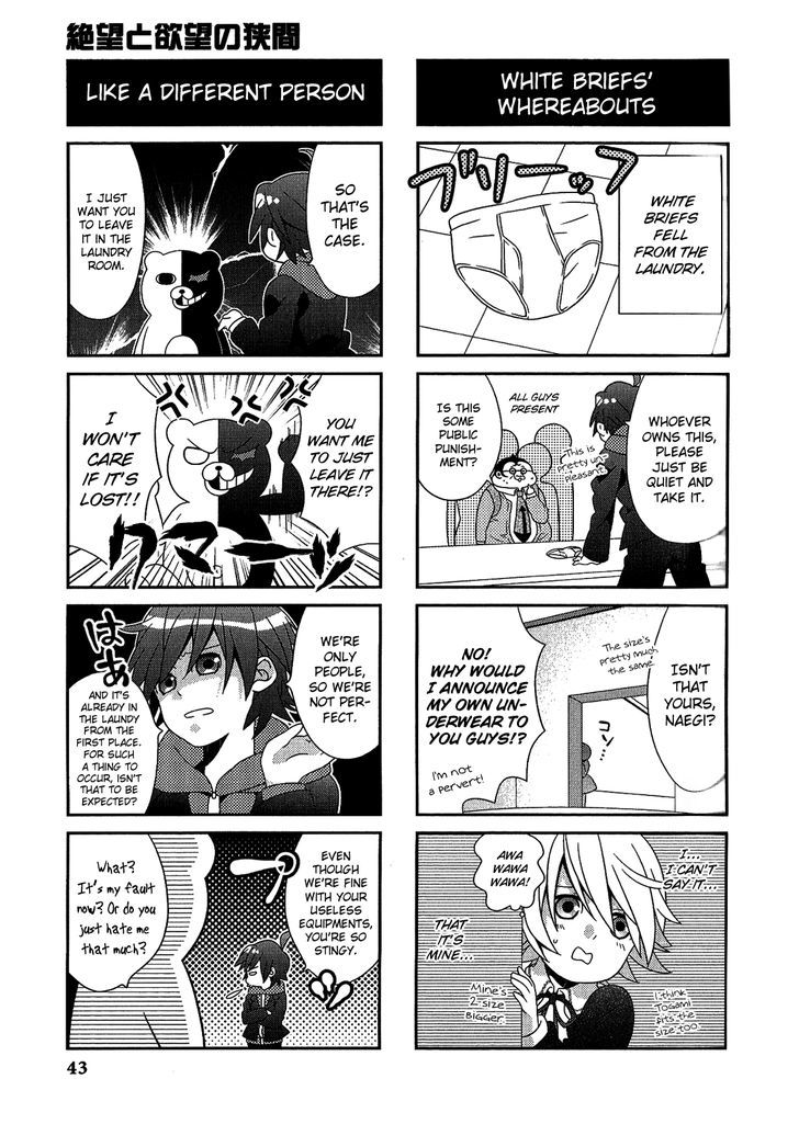 Danganronpa - Academy of Hope and High School of Despair 4-koma Kings Chapter 2 page 45 - Chapter 2