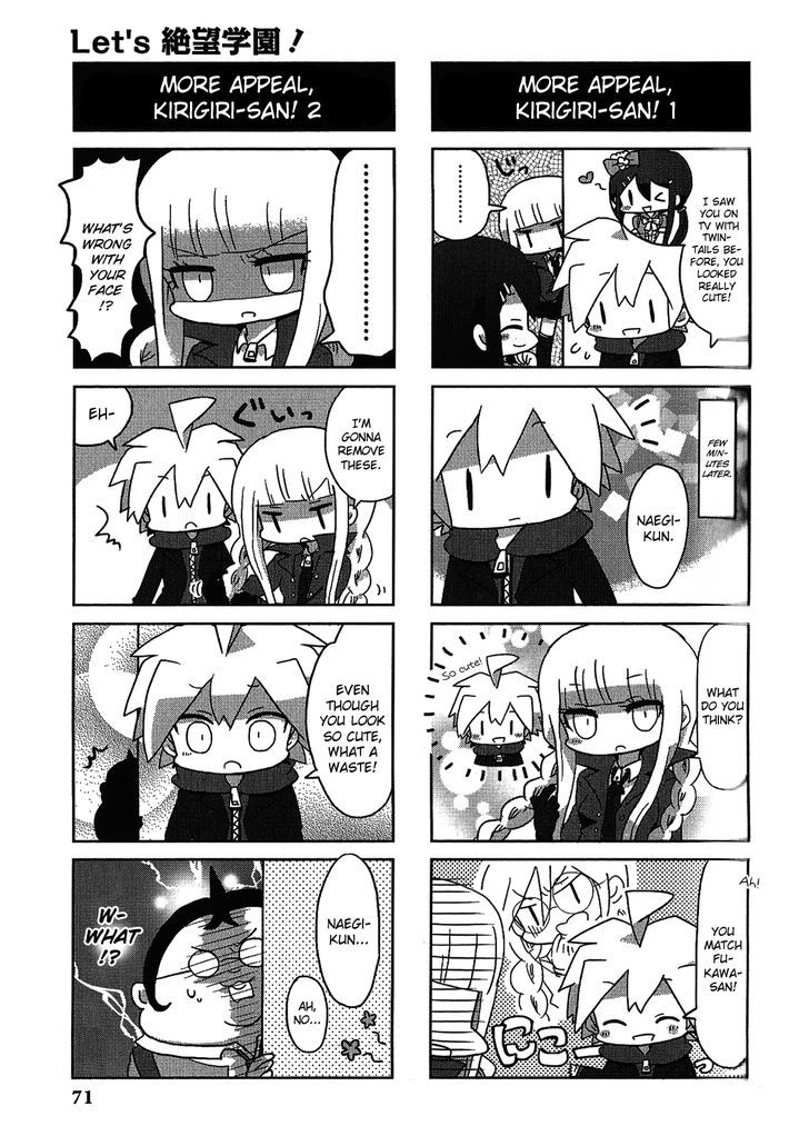 Danganronpa - Academy of Hope and High School of Despair 4-koma Kings Chapter 2 page 73 - Chapter 2