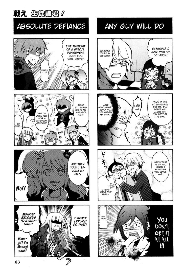 Danganronpa - Academy of Hope and High School of Despair 4-koma Kings Chapter 2 page 85 - Chapter 2