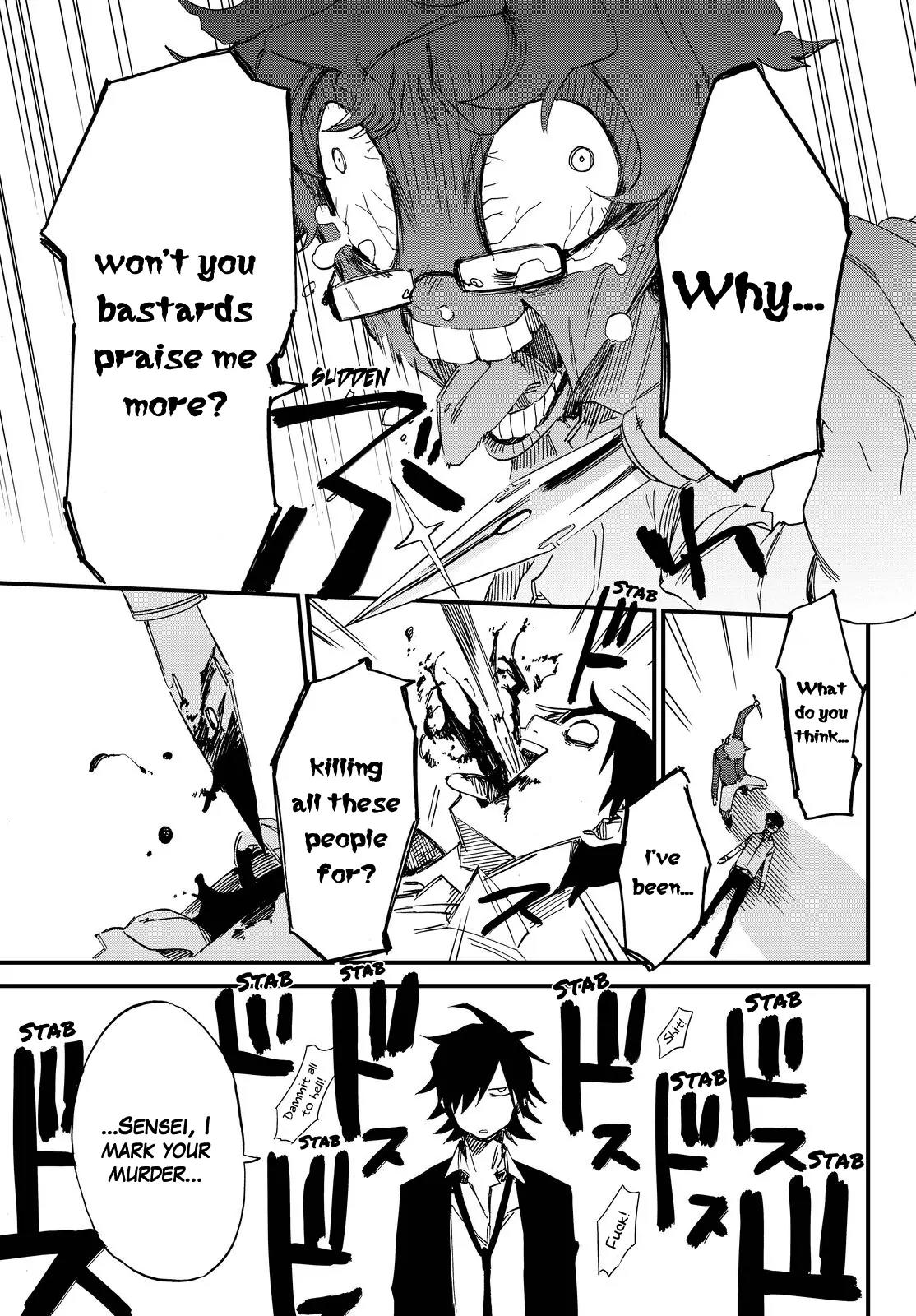 Danganronpa Gaiden: Killer Killer Chapter 3 page 19 - Chapter 3: Bessatsu Shounen Despair Magazine