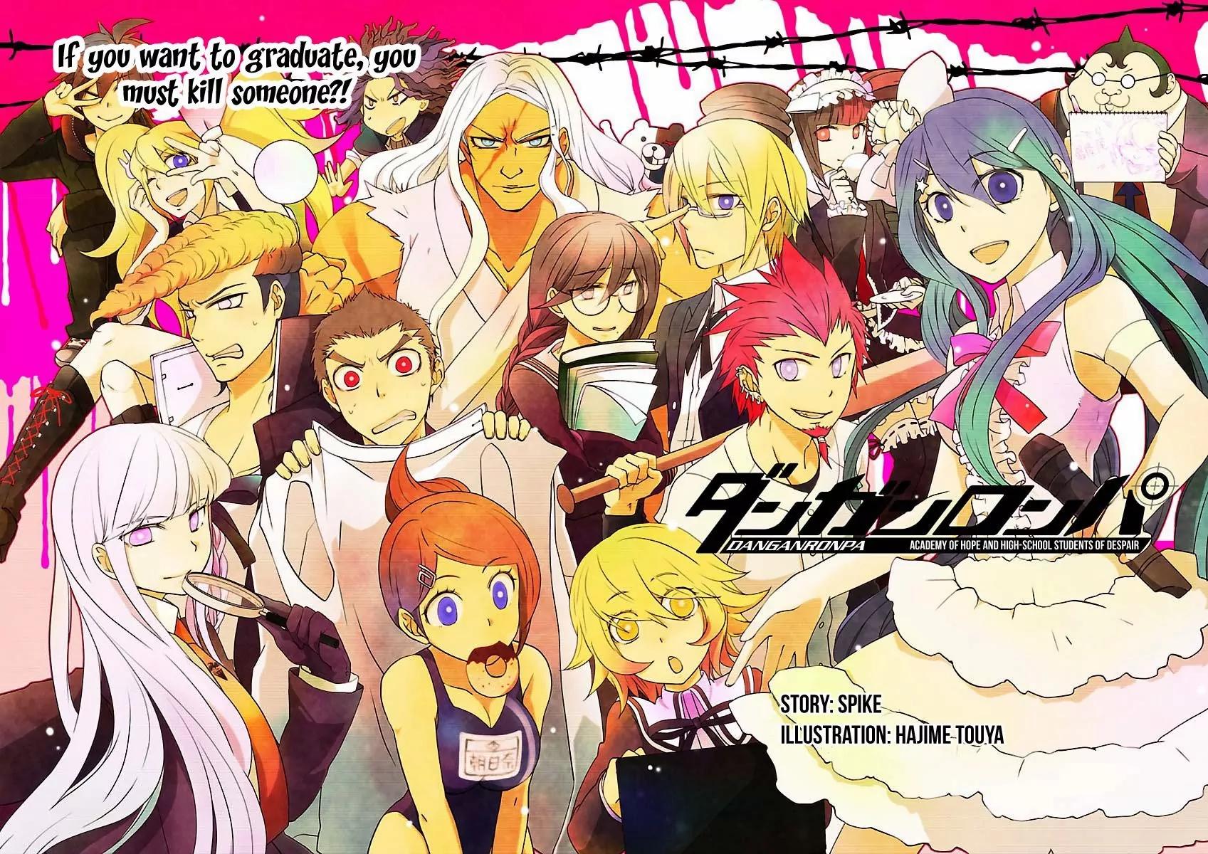 Danganronpa - Kibou no Gakuen to Zetsubou no Koukousei Chapter 1 page 2 - Chapter 1: The Case Of Maizono Sayaka