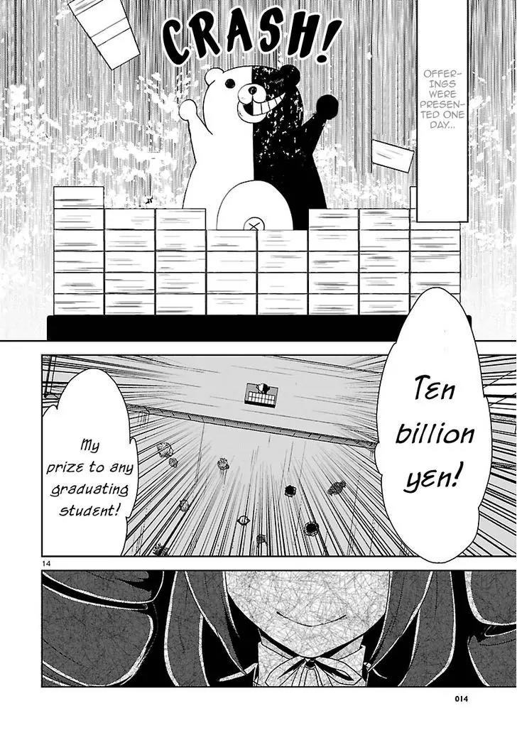 Danganronpa - Kibou no Gakuen to Zetsubou no Koukousei Chapter 5.1 page 14 - Chapter 5.1: The Case Of The Super High School Level Gambler, Celestia Ludenberg