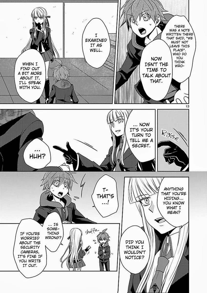 Danganronpa - Kibou no Gakuen to Zetsubou no Koukousei Chapter 6.1 page 13 - Chapter 6.1: How To Believe In Friends
