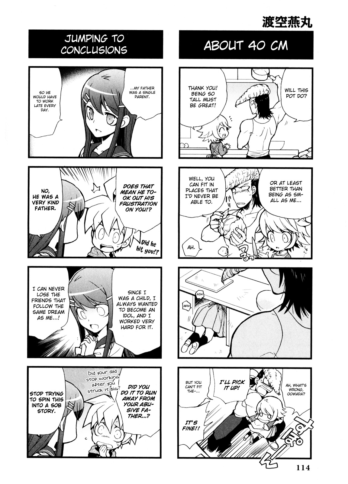 Danganronpa - The Academy of Hope and the High School Students of Despair 4-koma Kings Chapter 2.0 page 116 - Vol.2 Chapter 0