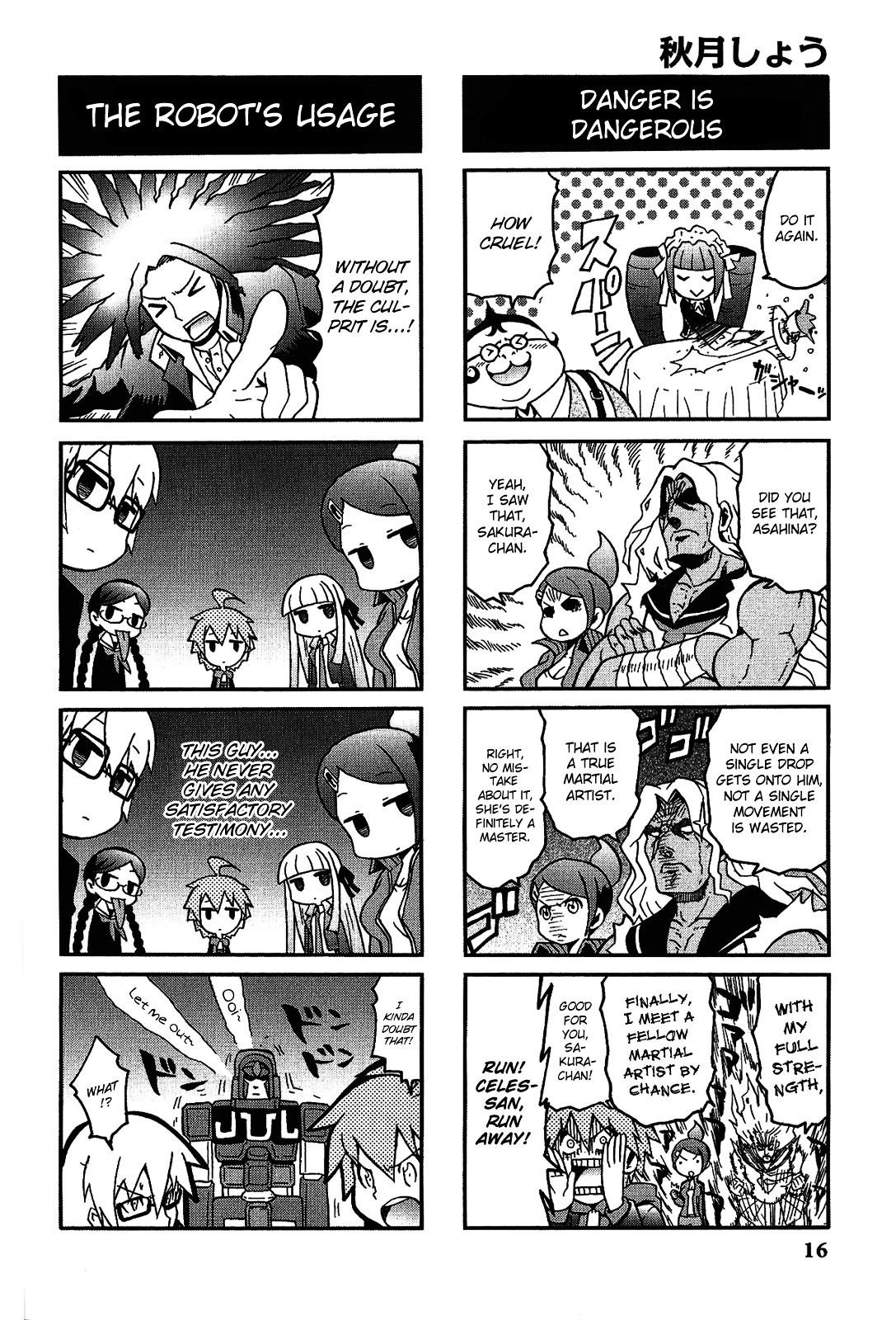 Danganronpa - The Academy of Hope and the High School Students of Despair 4-koma Kings Chapter 2.0 page 18 - Vol.2 Chapter 0