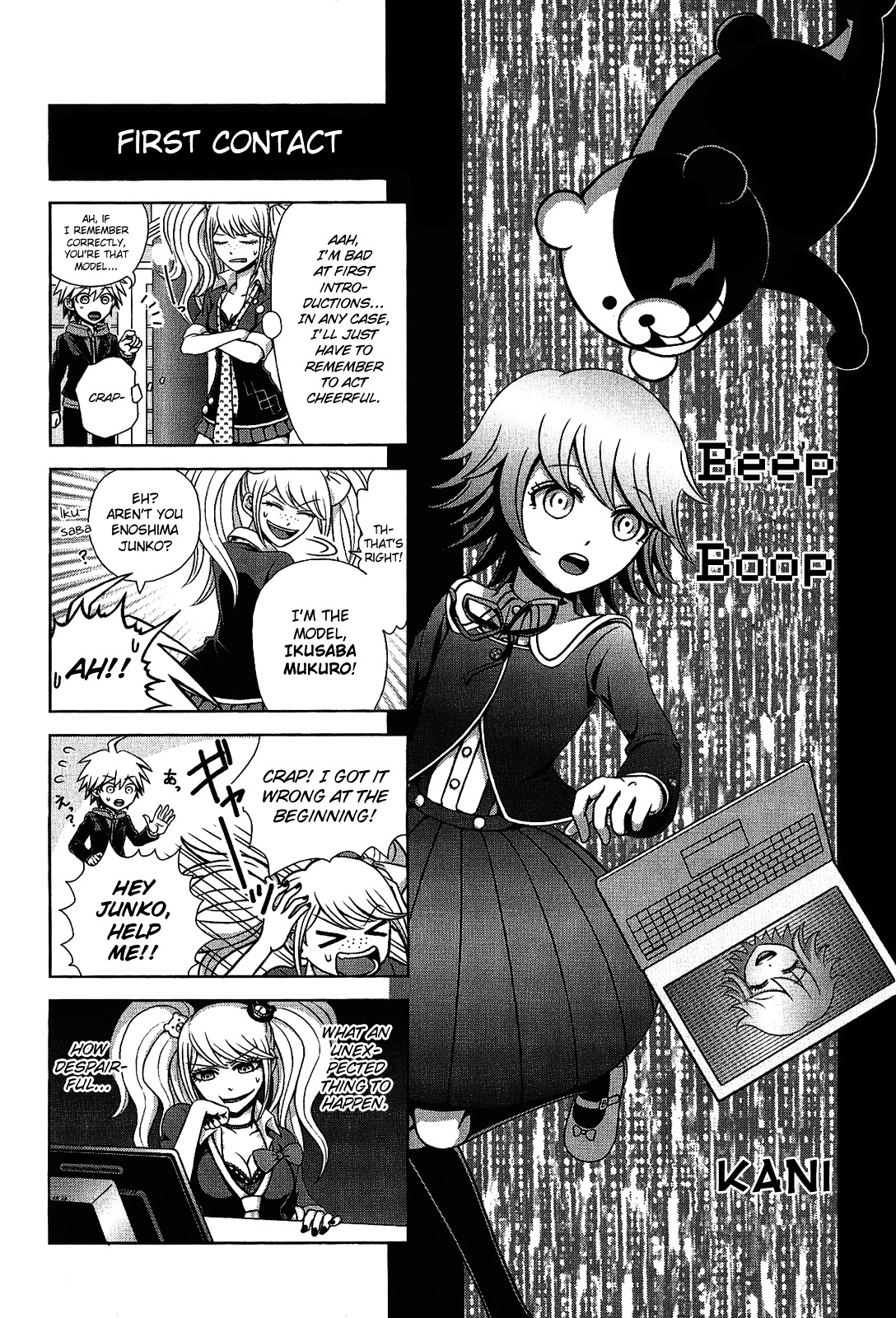 Danganronpa - The Academy of Hope and the High School Students of Despair 4-koma Kings Chapter 2.0 page 20 - Vol.2 Chapter 0