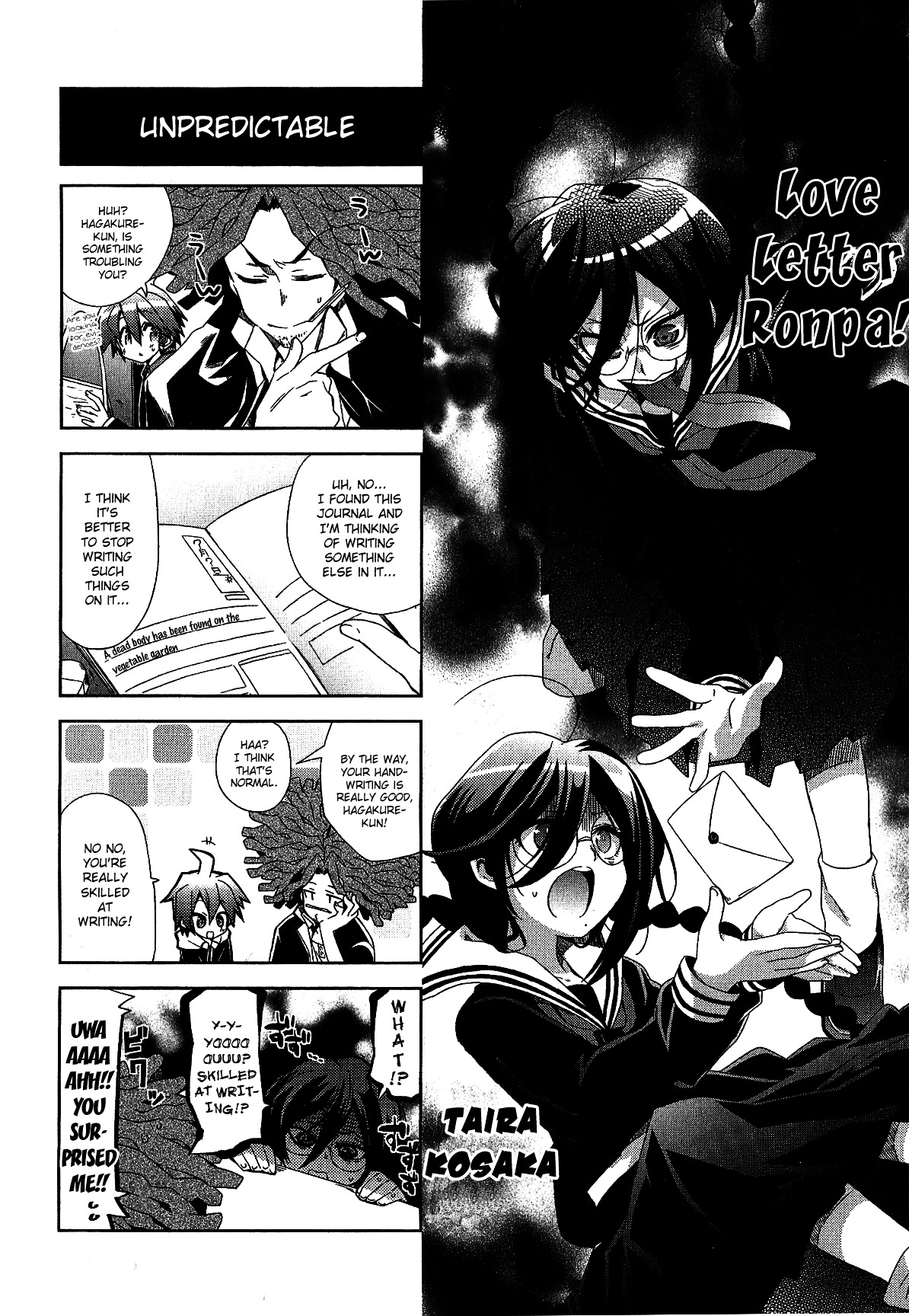 Danganronpa - The Academy of Hope and the High School Students of Despair 4-koma Kings Chapter 2.0 page 26 - Vol.2 Chapter 0