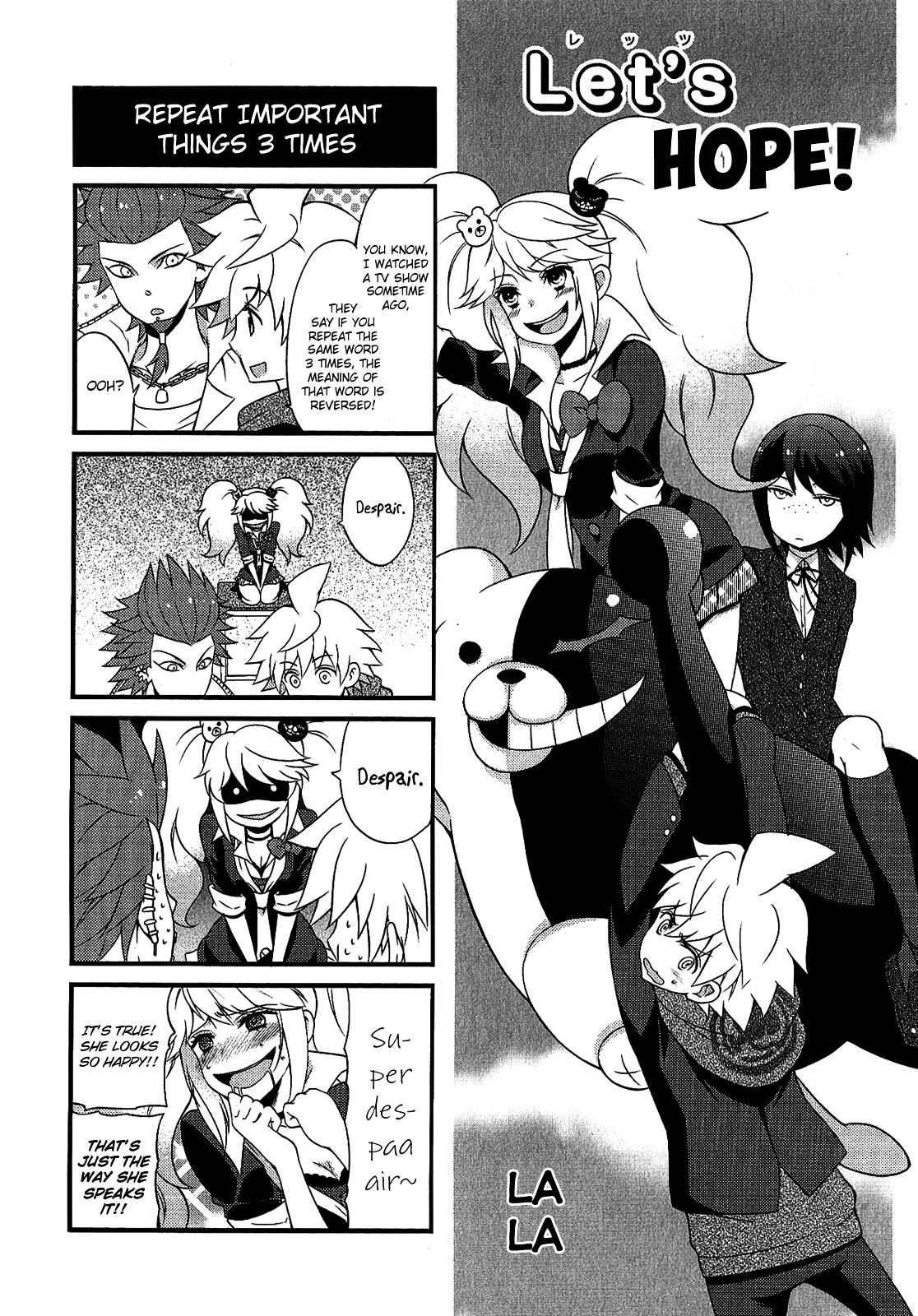 Danganronpa - The Academy of Hope and the High School Students of Despair 4-koma Kings Chapter 2.0 page 32 - Vol.2 Chapter 0