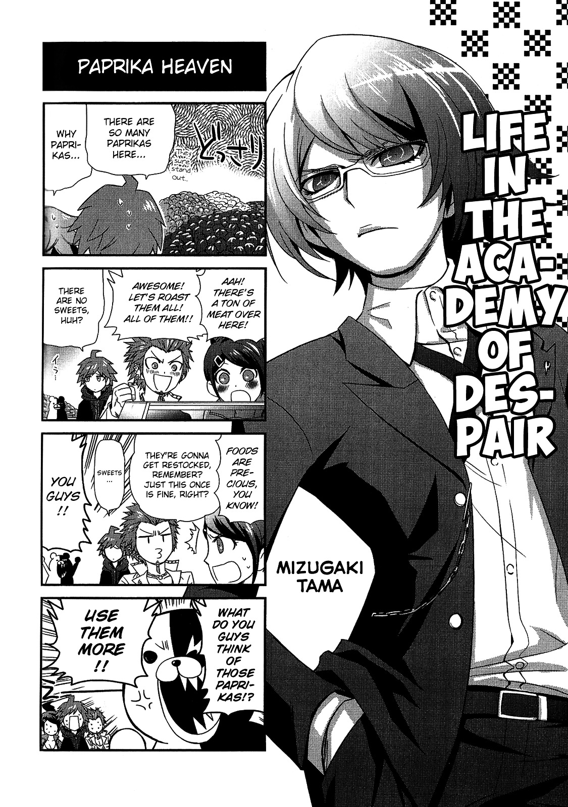 Danganronpa - The Academy of Hope and the High School Students of Despair 4-koma Kings Chapter 2.0 page 62 - Vol.2 Chapter 0