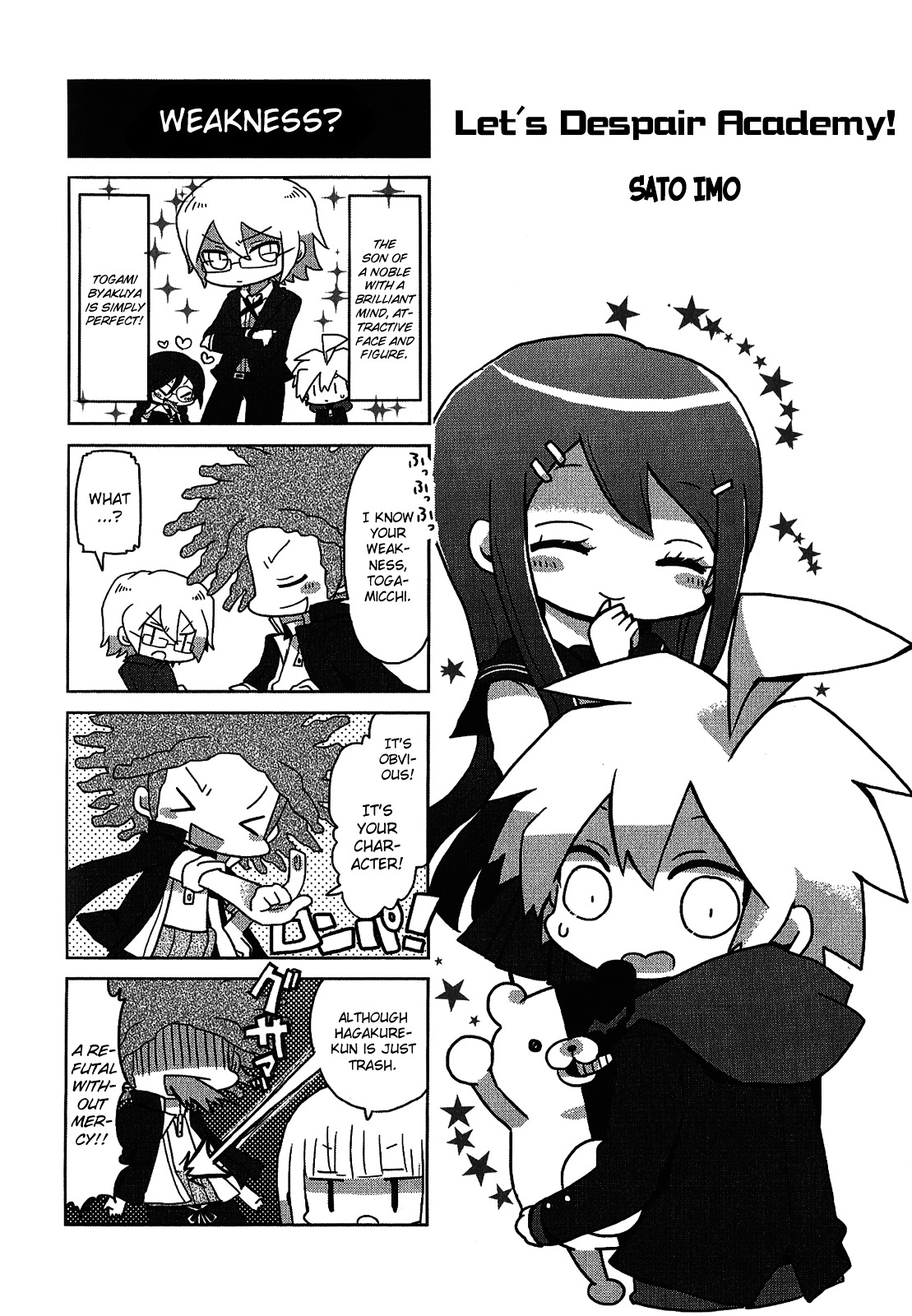 Danganronpa - The Academy of Hope and the High School Students of Despair 4-koma Kings Chapter 2.0 page 68 - Vol.2 Chapter 0