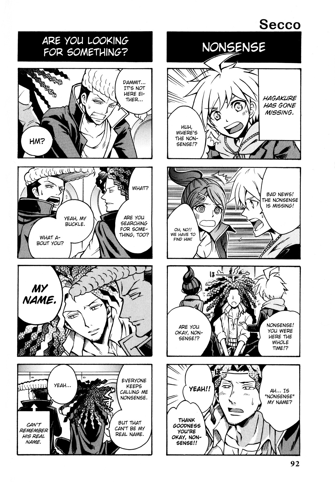Danganronpa - The Academy of Hope and the High School Students of Despair 4-koma Kings Chapter 2.0 page 94 - Vol.2 Chapter 0