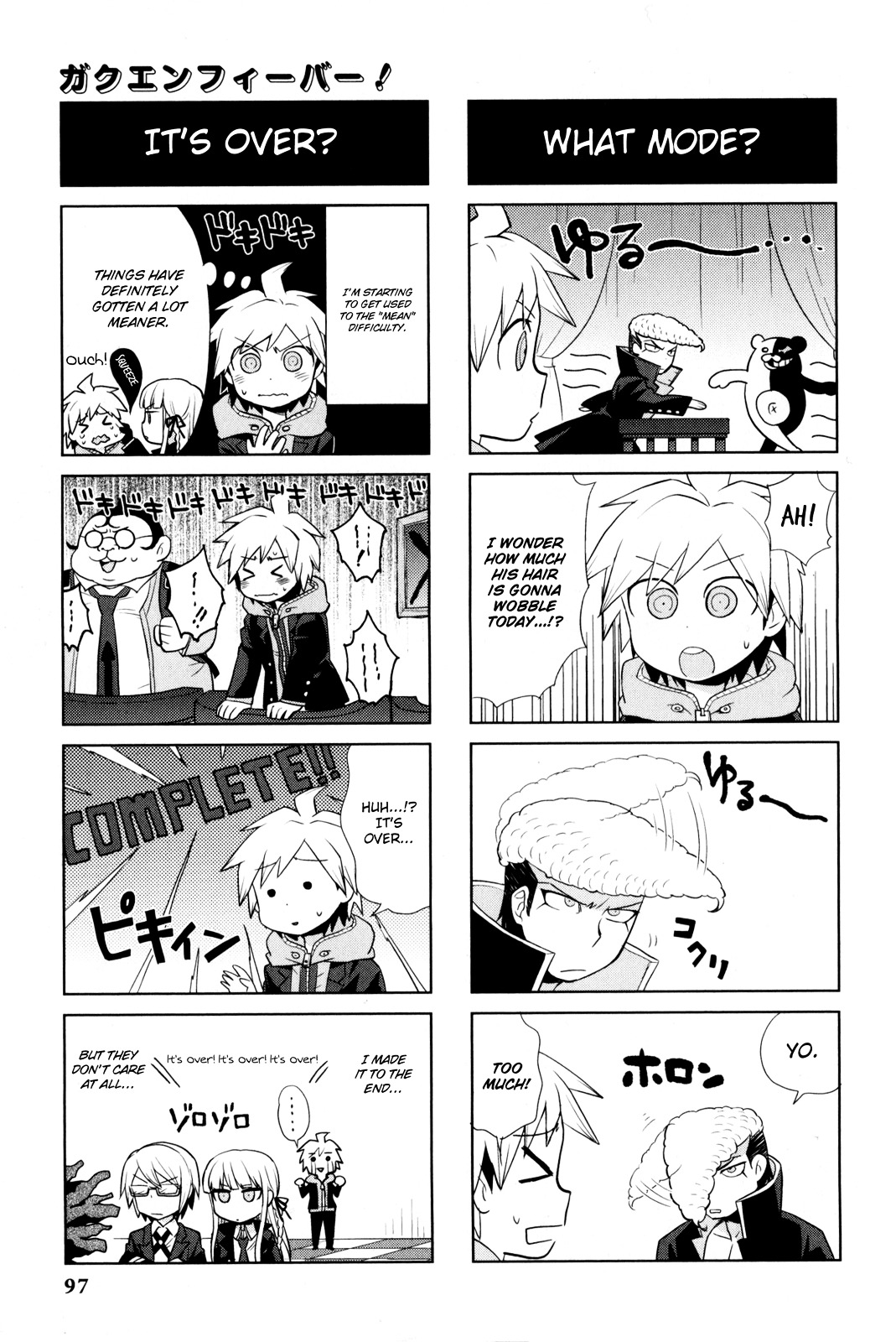 Danganronpa - The Academy of Hope and the High School Students of Despair 4-koma Kings Chapter 2.0 page 99 - Vol.2 Chapter 0