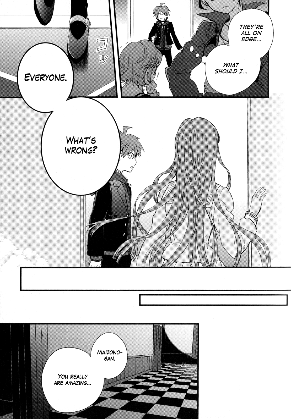 Danganronpa the Animation Comic Anthology Chapter 1 page 10 - Chapter 1 : First Half