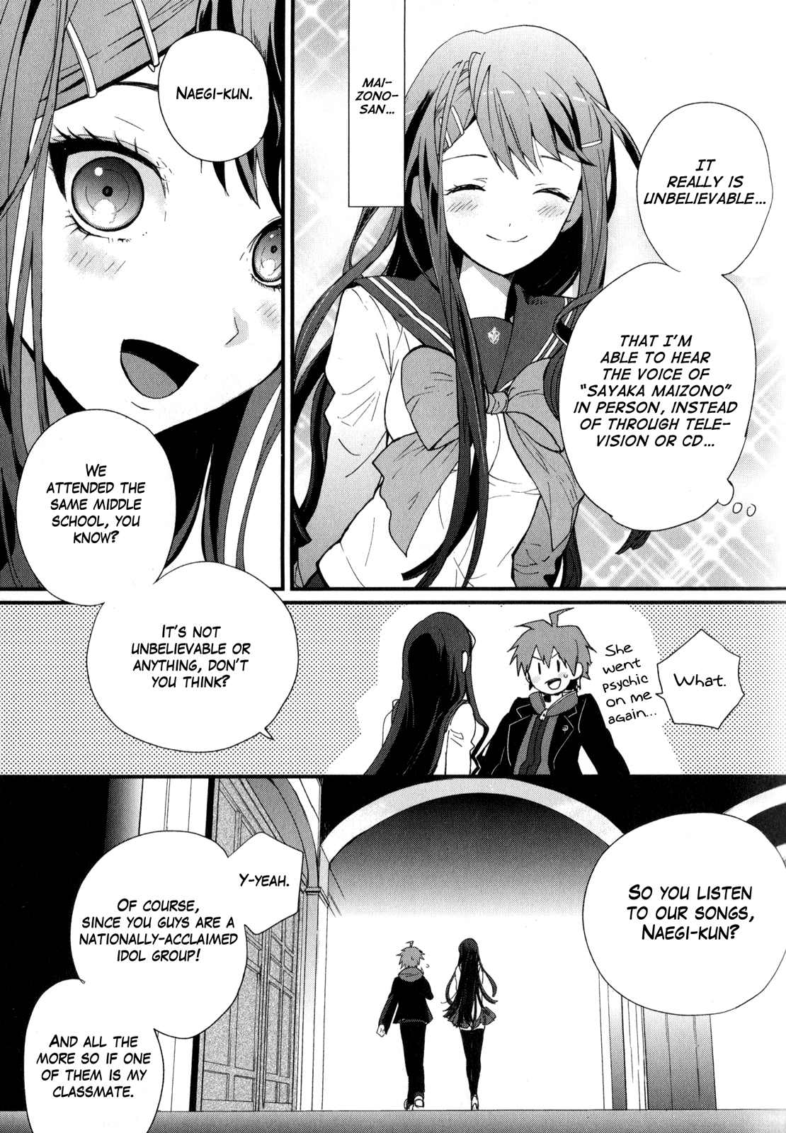Danganronpa the Animation Comic Anthology Chapter 1 page 12 - Chapter 1 : First Half