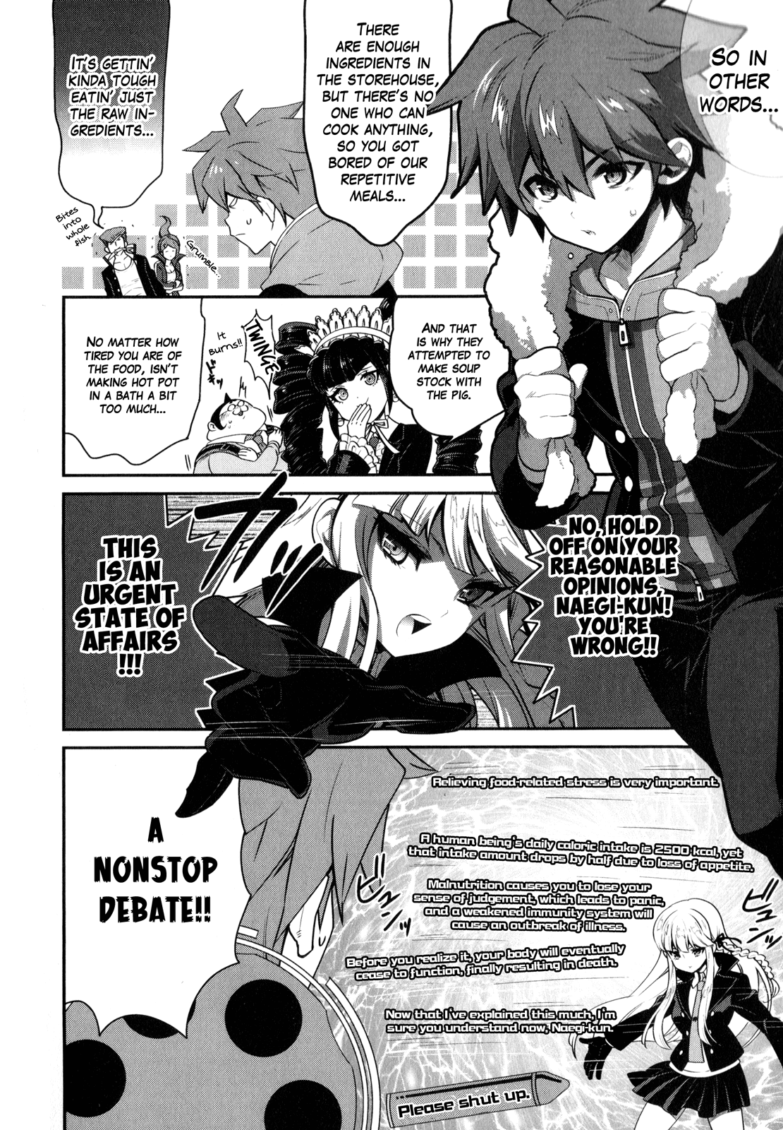 Danganronpa the Animation Comic Anthology Chapter 1 page 27 - Chapter 1 : First Half