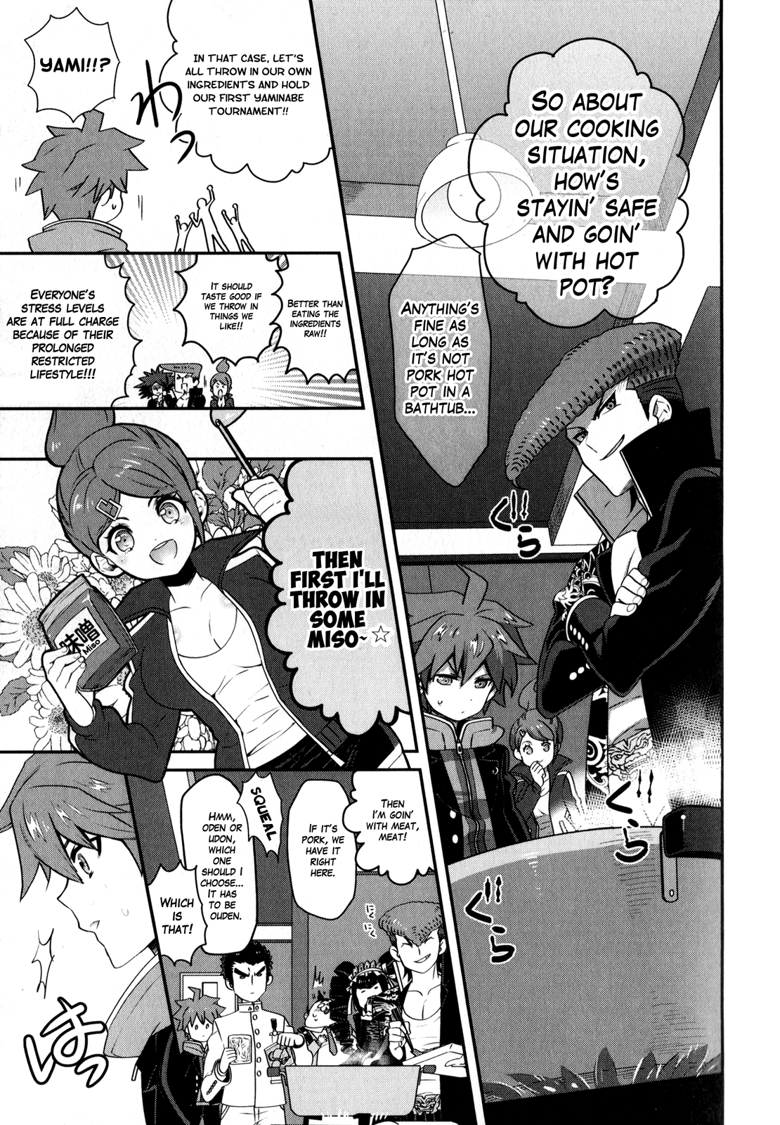 Danganronpa the Animation Comic Anthology Chapter 1 page 30 - Chapter 1 : First Half