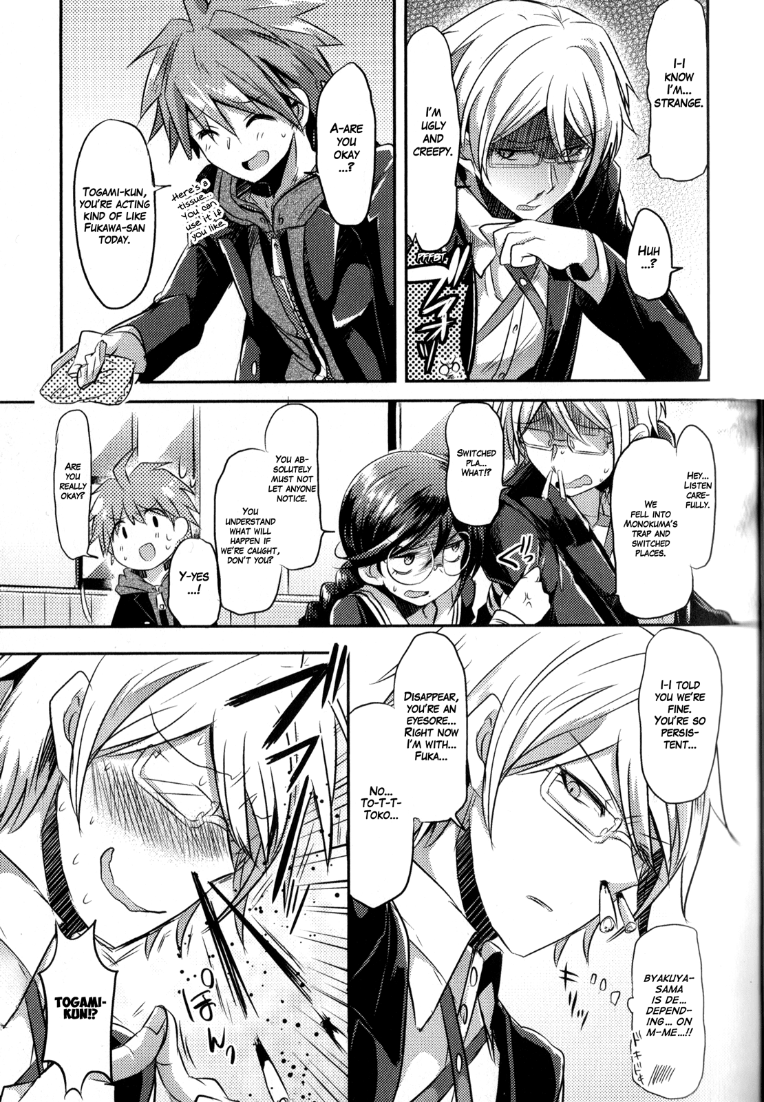 Danganronpa the Animation Comic Anthology Chapter 1 page 40 - Chapter 1 : First Half