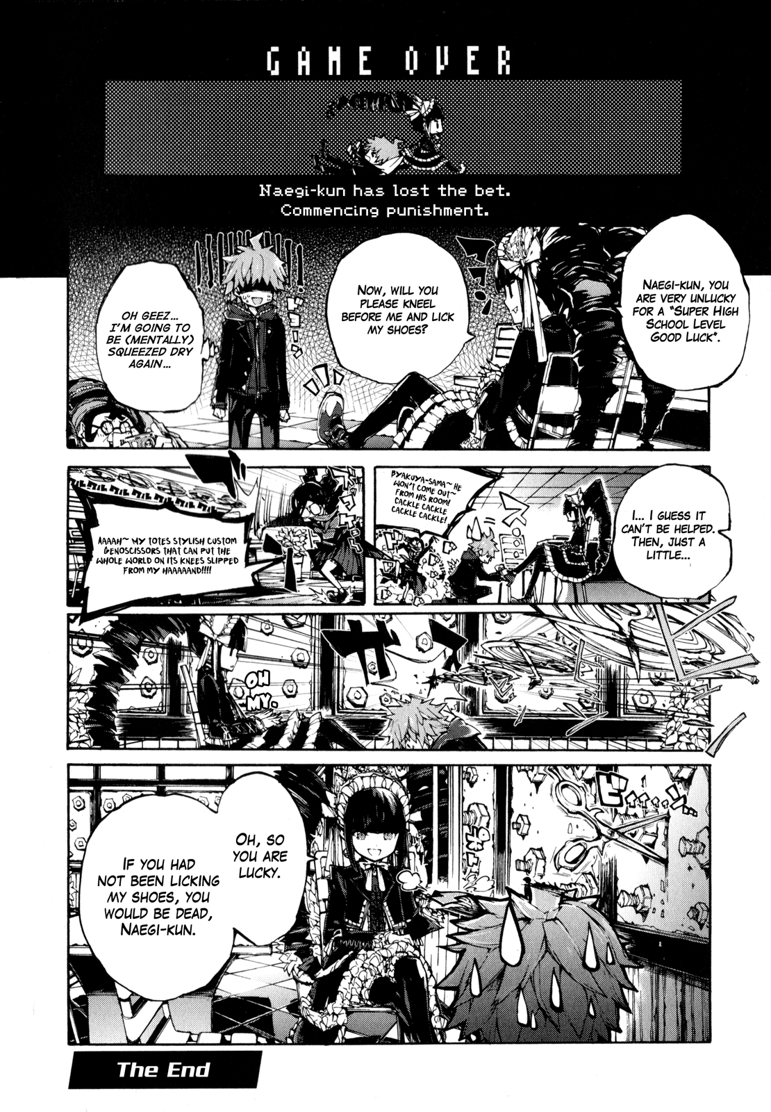 Danganronpa the Animation Comic Anthology Chapter 1 page 53 - Chapter 1 : First Half