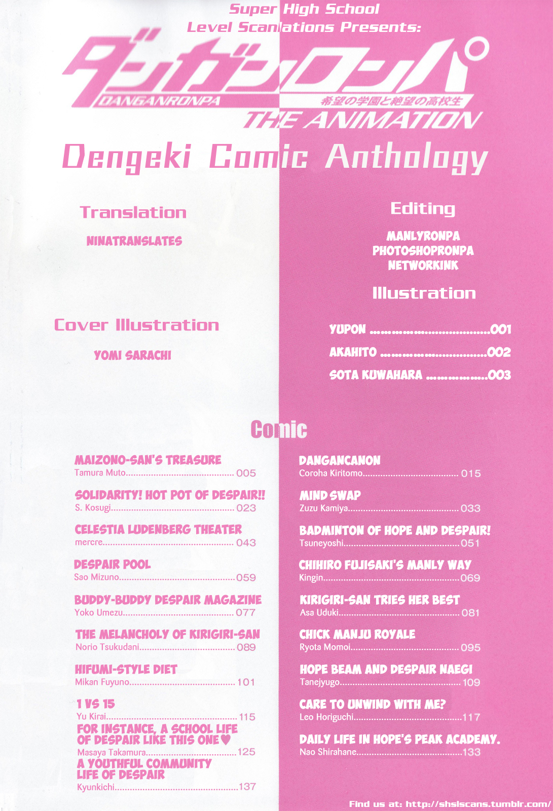 Danganronpa the Animation Comic Anthology Chapter 1 page 7 - Chapter 1 : First Half